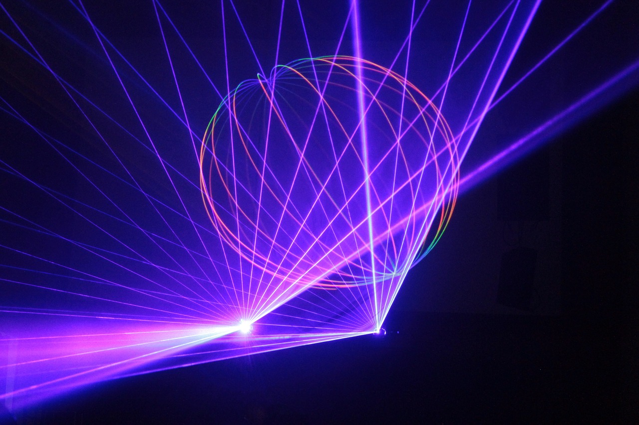 Laser Light Show at Parkland Planetarium